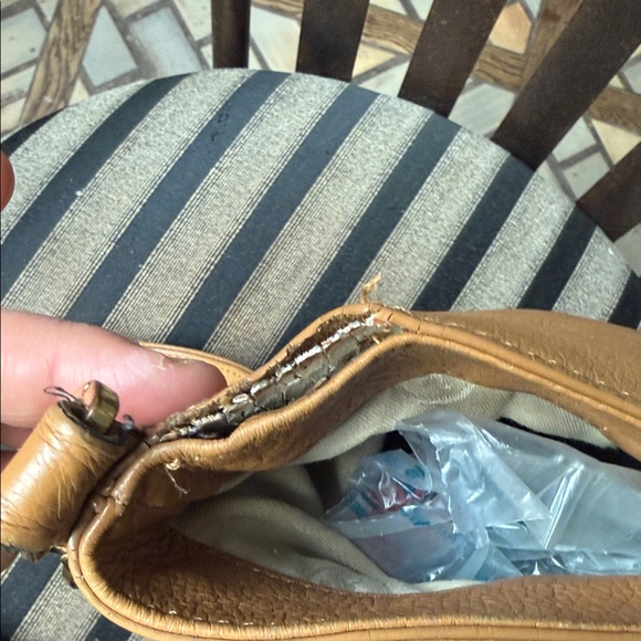 Tory Burch Brown Leather Shoulder Bag - Picture 7 of 14